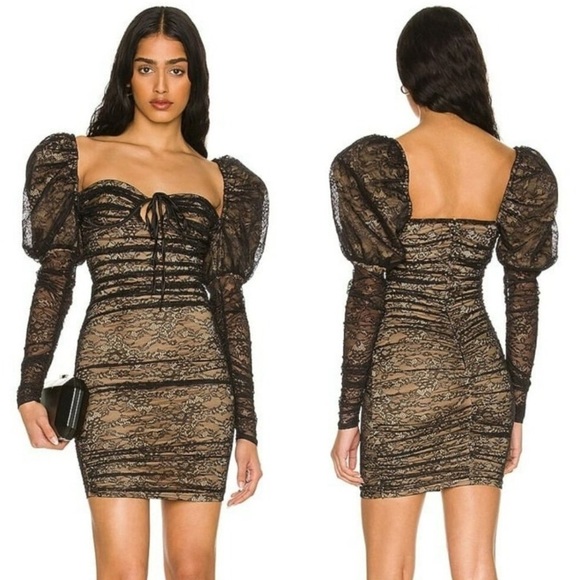 NWT Majorelle Marija Mini Dress in Black Sz M - Picture 1 of 7